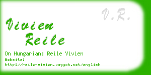 vivien reile business card